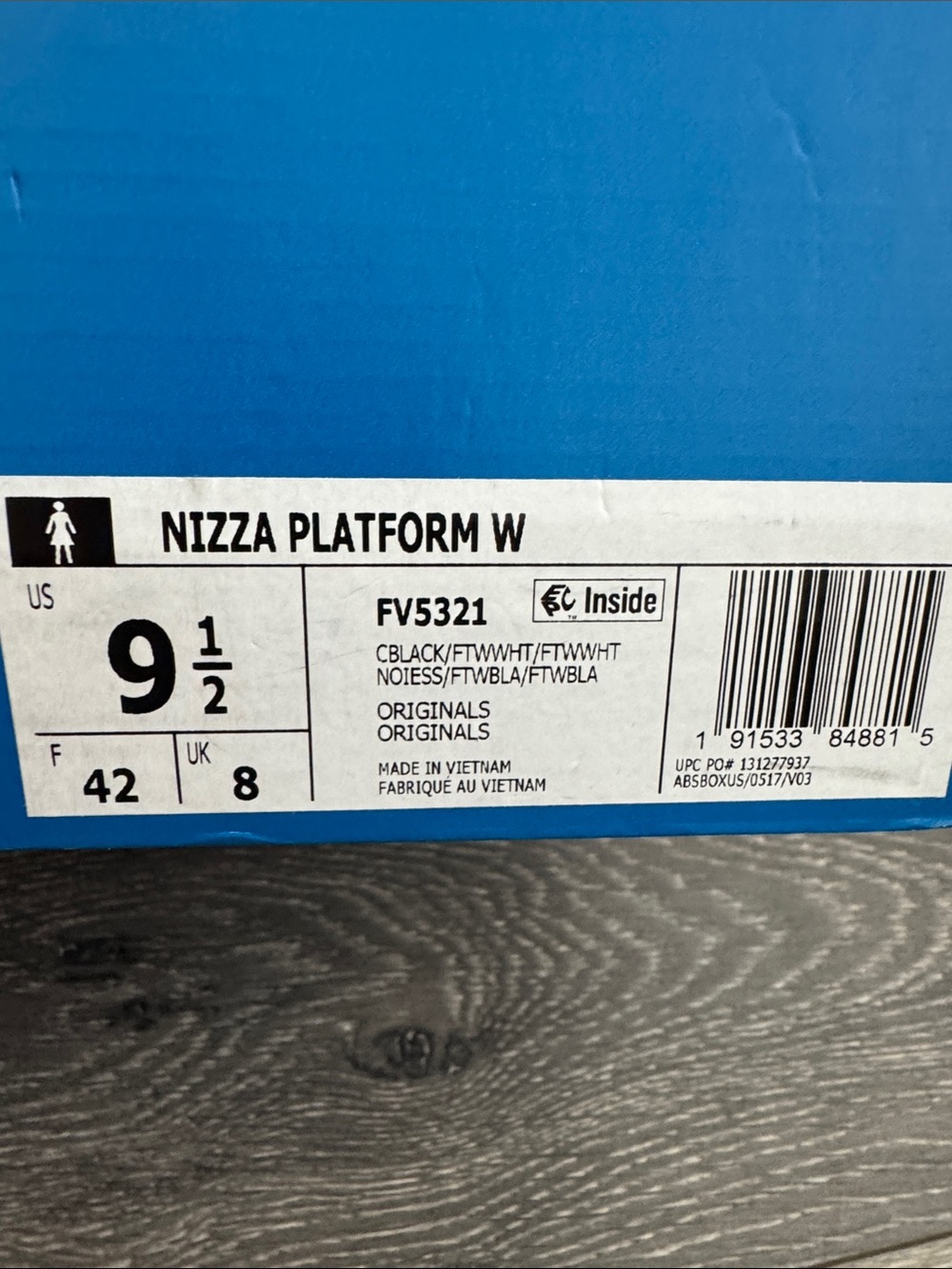 adidas Black and White Low-Top Sneaker with Three Stripes - Picture 2 of 4